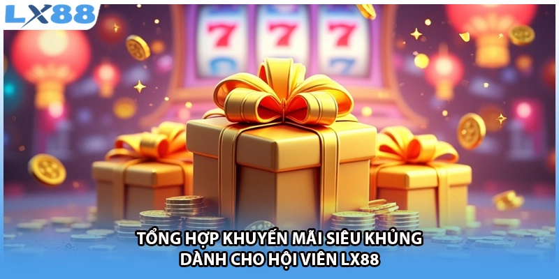 Tổng hợp khuyến mãi siêu khủng dành cho hội viên LX88
